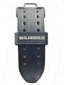 Bälte Mjuk svart med svart söm